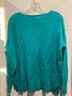 Zenana Teal Pullover Sweater Size L - photo 4