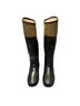 Hunter Black Gold Rain Boots Size 7 - photo 2