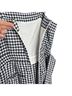 J.Crew 100% Linen 100% Cotton Graphic Checkered-gingham White Blue Jumpsuit Size 0 - photo 7