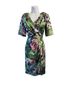 St. John Floral Multi Color Cocktail Dress Size 2 - photo 1