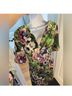 St. John Floral Multi Color Cocktail Dress Size 2 - photo 7