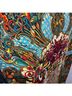 Just Cavalli Floral Multi Color Black Cocktail Dress Size M - photo 4