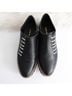 All Black Black Flats Size 7 - photo 5