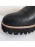 All Black Black Flats Size 7 - photo 6
