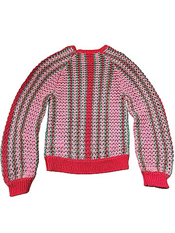 Free People Dayton Crochet Pullover Sweater (view 2)
