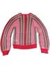 Free People Stripes Pink Red Green Pullover Sweater Size XS - photo 2