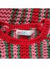 Free People Stripes Pink Red Green Pullover Sweater Size XS - photo 3