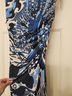 H&M Floral Blue White Black Active Dress Size XS - photo 4