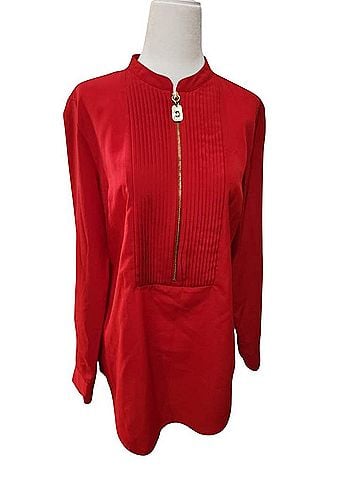 Michael Kors Long Sleeve Blouse (view 1)