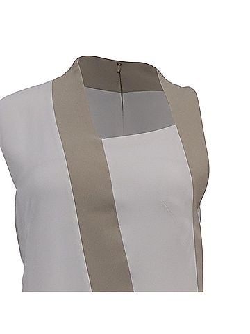 HUGO BOSS Boss Hugo Boss Danelava Dress in White Acetate (view 2)