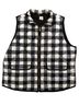 J.Crew Checkered-gingham Black White Vest Size XXL - photo 1