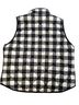 J.Crew Checkered-gingham Black White Vest Size XXL - photo 2