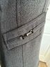 Tahari by ASL Solid Gray Blazer Size 6 - photo 5