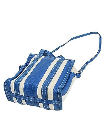 Balenciaga Balenciaga Bazar Shopper XS 452458 Women's Leather Shoulder Bag,Tote Bag Blue,White (view 2)