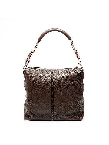 Prada PRADA Leather One-Shoulder Shoulder Bag Brown (view 2)