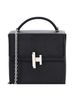 Hermès 100% Leather Black Cinhetic Top Handle Bag Verso Chevre Mysore One size - photo 1