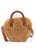 Céline Brown Heart Bag Shearling with Leather Medium One size - photo 1