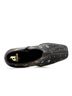 Andrea Black Women's Medium Heel Riveted Ankle Booties Size 7 - photo 5
