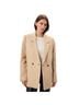 Anine Bing Houndstooth Brown Ivory Blazer Size XL - photo 1