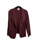 Caslon 100% Cotton Burgundy Jacket Size M (petite) - photo 1