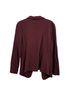 Caslon 100% Cotton Burgundy Jacket Size M (petite) - photo 2