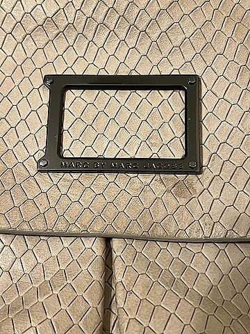 Marc Jacobs marc by Marc jacobs snakeskin top handle Leather Messenger (view 2)
