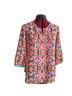 Coldwater Creek 100% Polyester Print Multi Color 3/4 Sleeve Blouse Size S - photo 1
