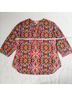 Coldwater Creek 100% Polyester Print Multi Color 3/4 Sleeve Blouse Size S - photo 4
