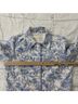 Amanda Uprichard Floral Blue White Jacket Size XL - photo 6
