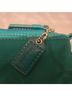 Coach 100% Satin Solid Teal Wallet One size - photo 6