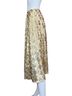 Seen Worn Kept 100% Polyester White Gold Formal Skirt Size 10 - photo 2