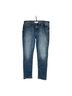 Eileen Fisher Solid Blue Jeans Size 8 - photo 1