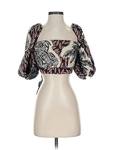 Johanna Ortiz Paraiso Short Sleeve Blouse (view 1)
