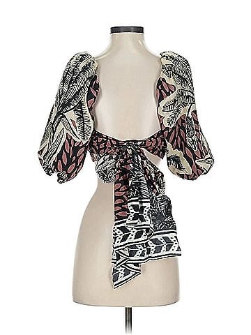 Johanna Ortiz Paraiso Short Sleeve Blouse (view 2)
