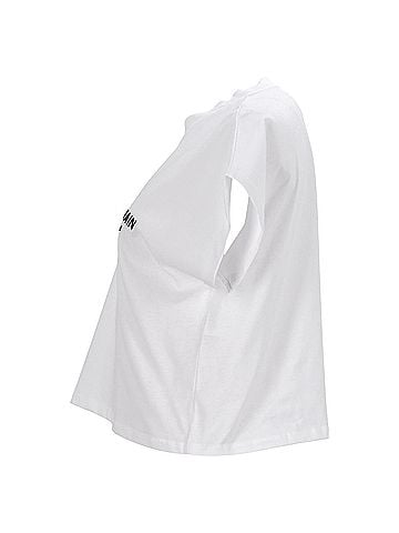 Balmain Balmain Crop Top in White (view 2)