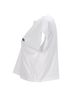 Balmain 100% Cotton White Balmain Crop Top in White Size M - photo 2