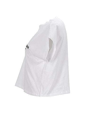 Balmain Balmain Crop Top in White (view 2)
