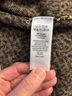 Tahari Animal Print Black Brown Tan Pullover Sweater Size XL - photo 3