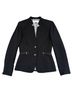 Tahari 98% Polyester 2% Rayon 50% Acetate 50% Nylon 100% Polyester Stripes Black Blazer Size 2 - photo 1