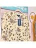 ModCloth Floral Yellow Romper Size M - photo 7