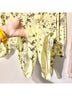 ModCloth Floral Yellow Romper Size M - photo 8