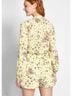 ModCloth Floral Yellow Romper Size M - photo 5