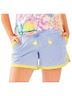 Lilly Pulitzer Stripes Blue Yellow Shorts Size S - photo 1