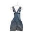 Crewcuts Blue Overall Shorts Size 6 - photo 2