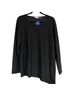 Calvin Klein Black Long Sleeve Blouse Size L - photo 1