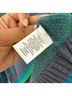 BP. 100% Acrylic Checkered-gingham Blue Green Gray Pullover Sweater Size S - photo 4