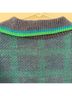 BP. 100% Acrylic Checkered-gingham Blue Green Gray Pullover Sweater Size S - photo 8