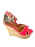 Franco Sarto Red Brown Wedges Size 8 1/2 - photo 2
