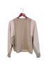 Anybody Color Block Green Pullover Sweater Size XS - photo 1