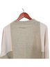 Anybody Color Block Green Pullover Sweater Size XS - photo 2